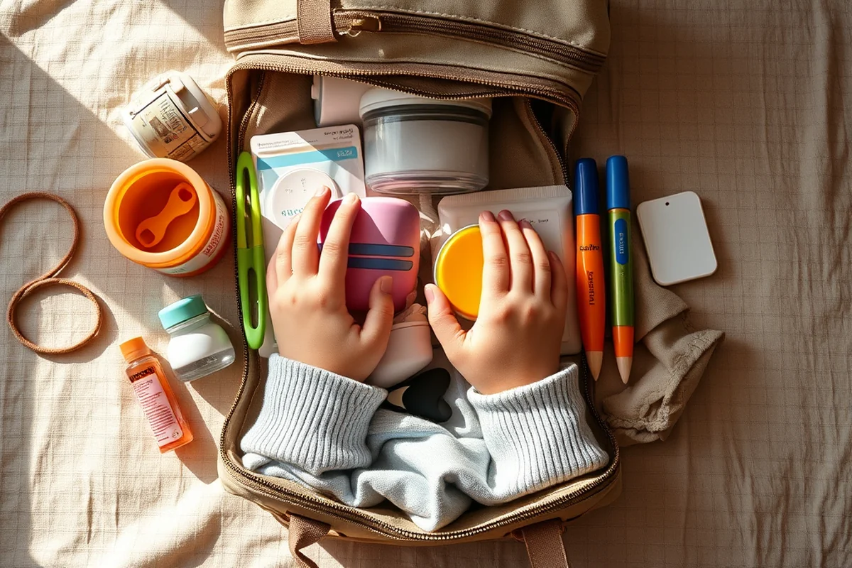 travel activity bag for toddlers — Travel Activity Bag For Toddlers (the finished result)