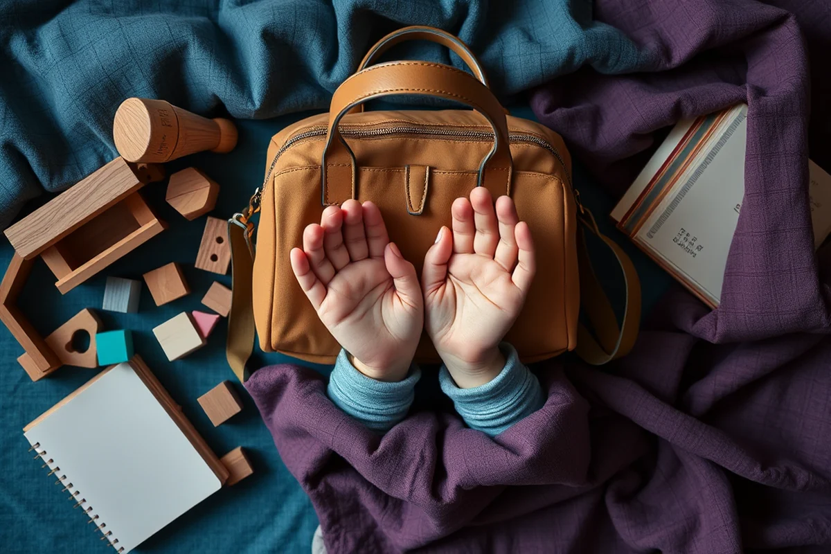 travel bag for kids with seat — Travel Bag For Kids With Seat (the finished result)