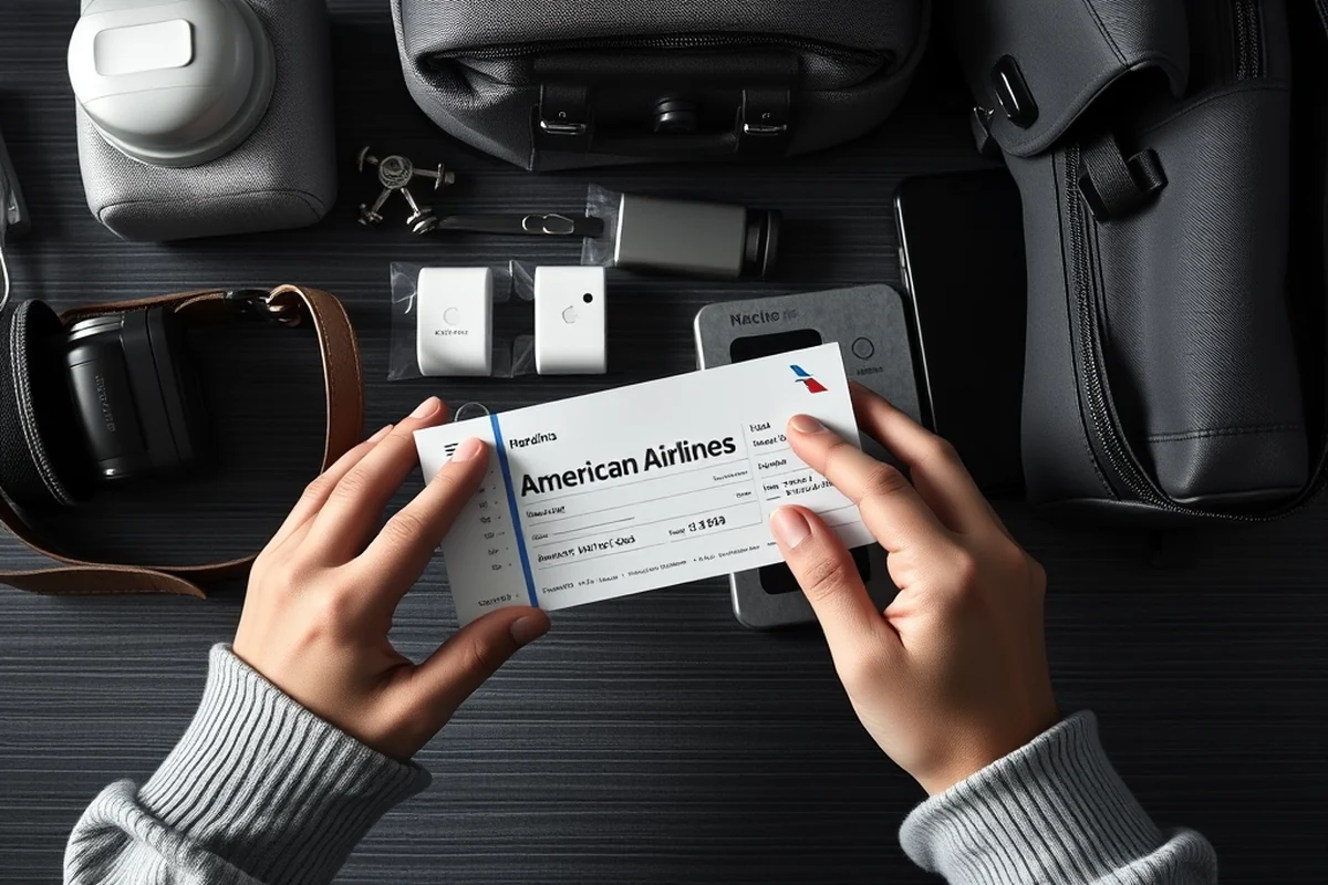 american airlines check in boarding pass — American Airlines Check In Boarding Pass (the finished result)