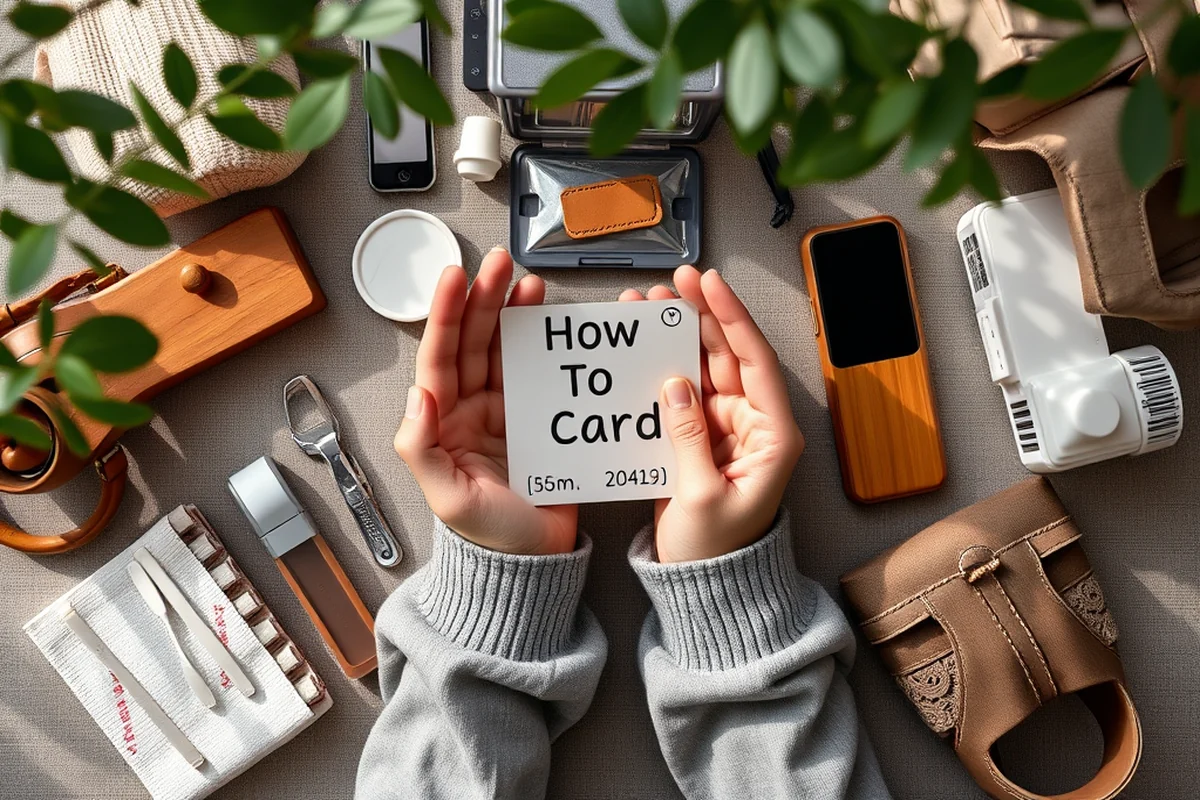how to travel card — How To Travel Card (the finished result)